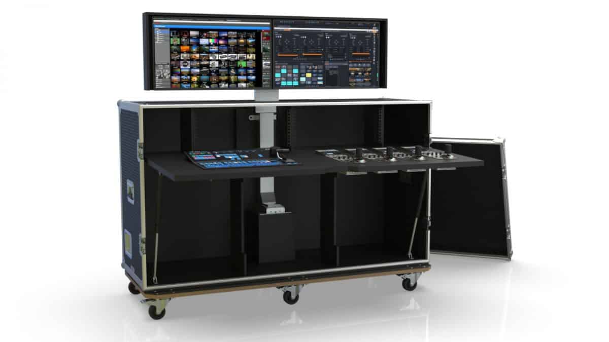 Flypack Video Production Workstation Road Case WS-SC