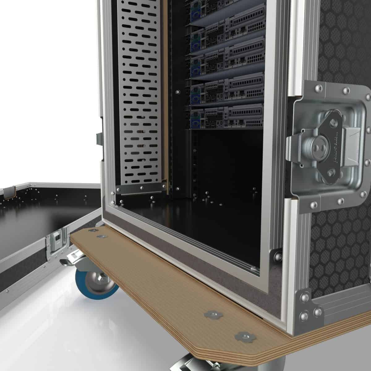 RF40 Shock Mounted Suspended Rack Case