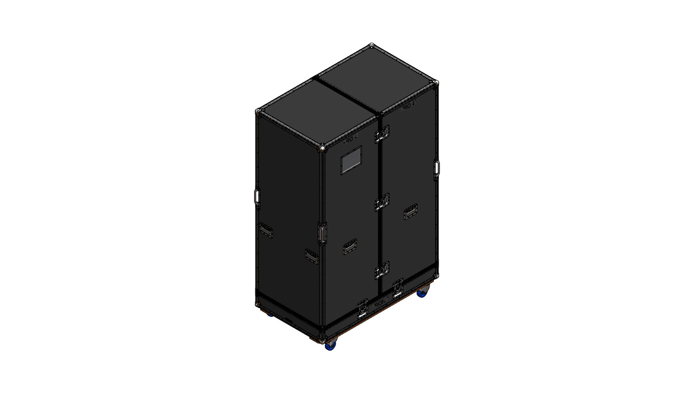 SPLIT GA 59SSII CLOSED Isometric View