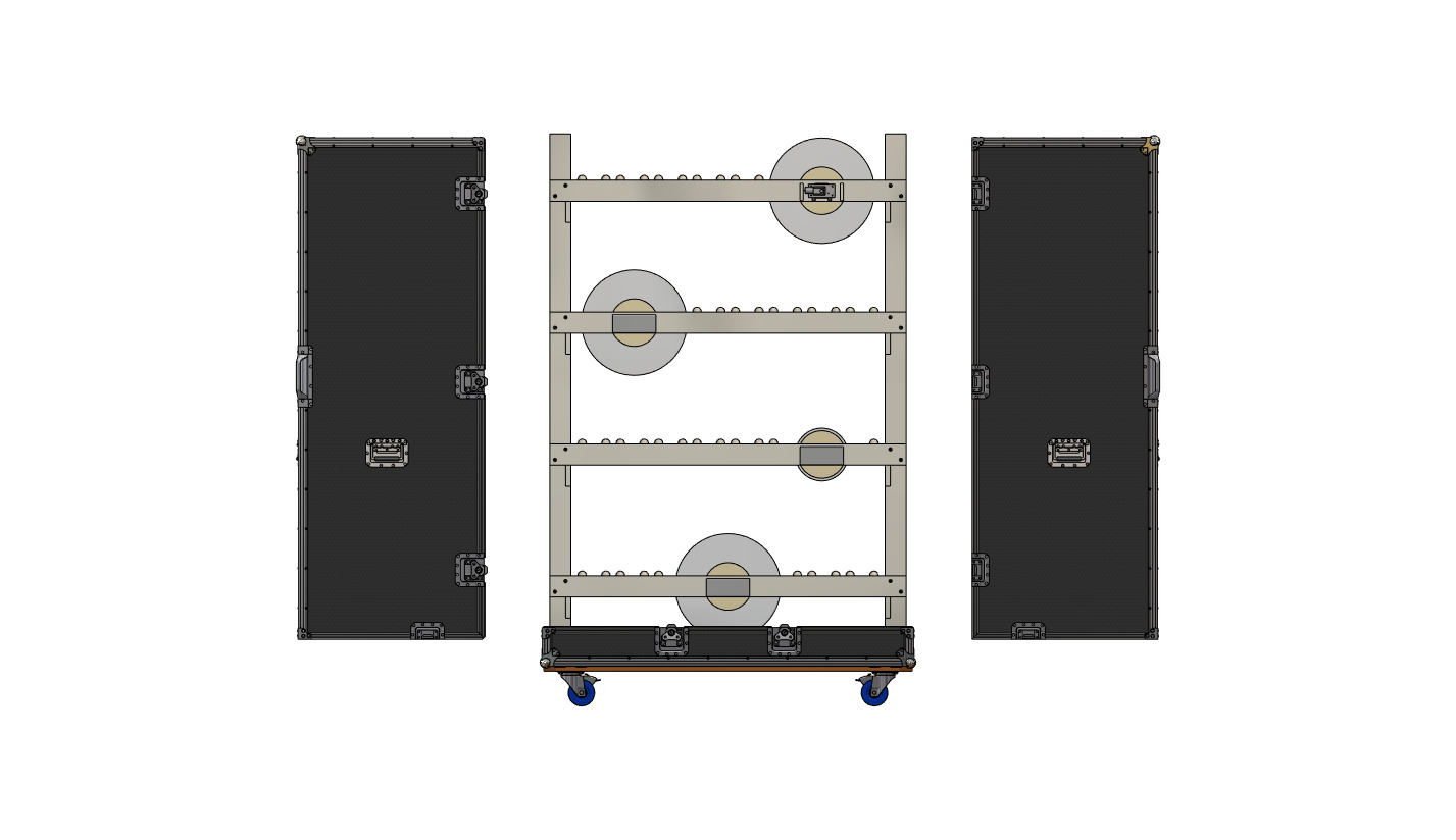 SPLIT GA 59SSII OPEN LID Left View